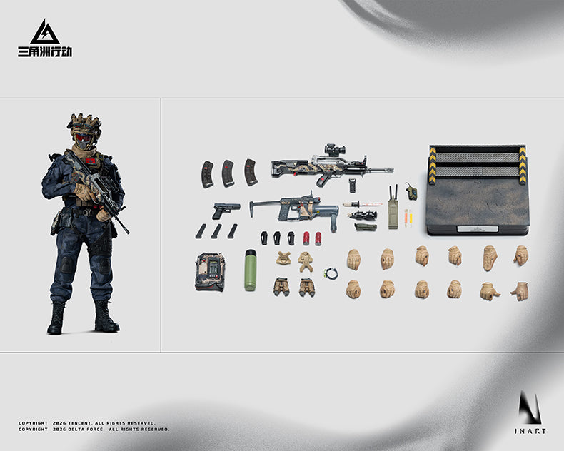 Presale INART MAG 045 1/6 Delta Force Vyron Collectible Action Figure Model Toy