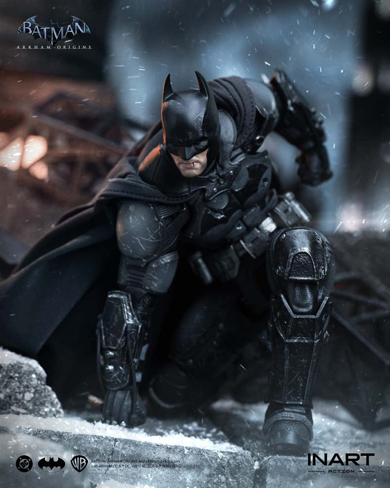 Preventa NART MAG G0007 1/12 Batman Arkham Origins Bruce modelo de figura de acción masculina