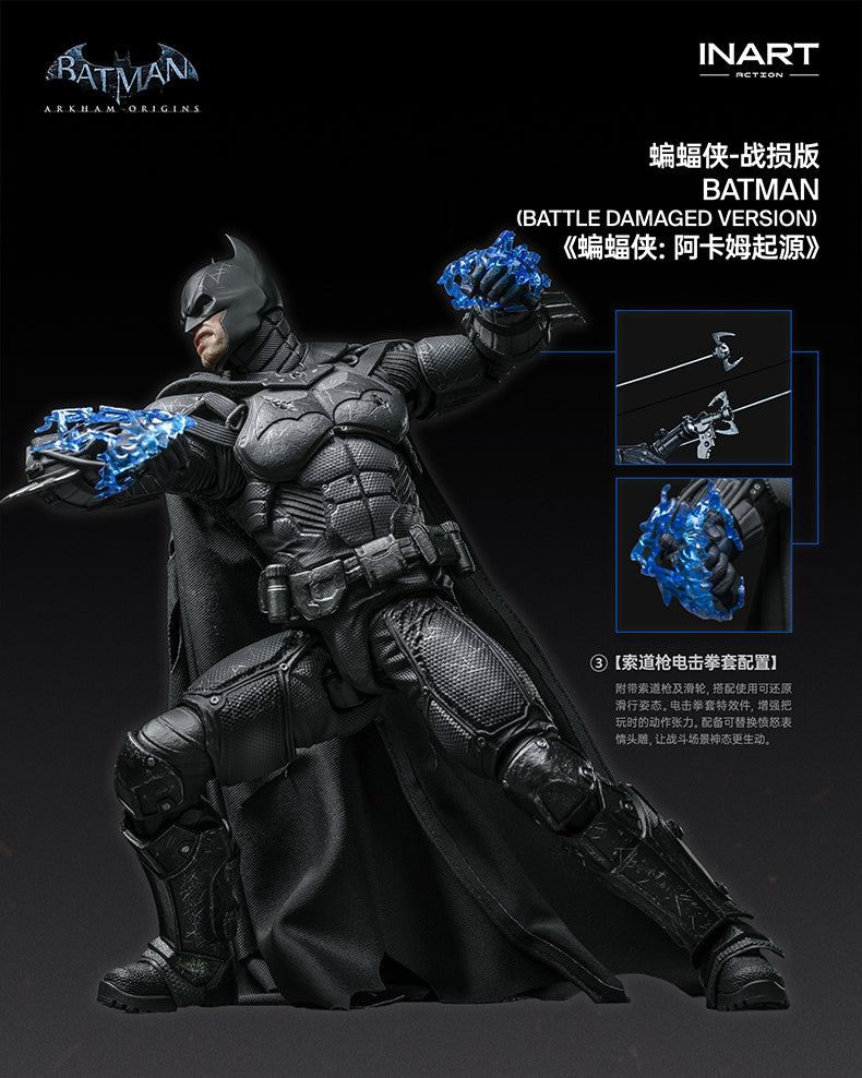 Preventa NART MAG G0007 1/12 Batman Arkham Origins Bruce modelo de figura de acción masculina