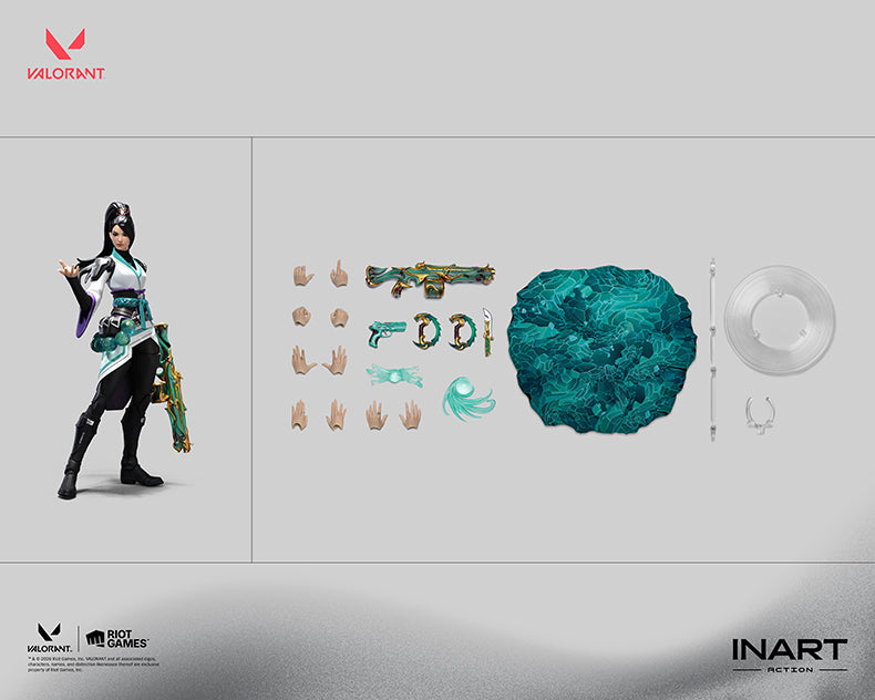 Preventa INART MAG G0015 1/12 Valorant Sage de colección figura de acción femenina