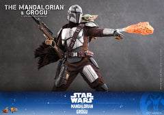 Hot Toys MMS872 1/6 Star Wars The Mandalorian & Grogu Action Figure Deluxe Ver.