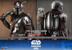 Hot Toys MMS872 1/6 Star Wars The Mandalorian & Grogu Action Figure Deluxe Ver.