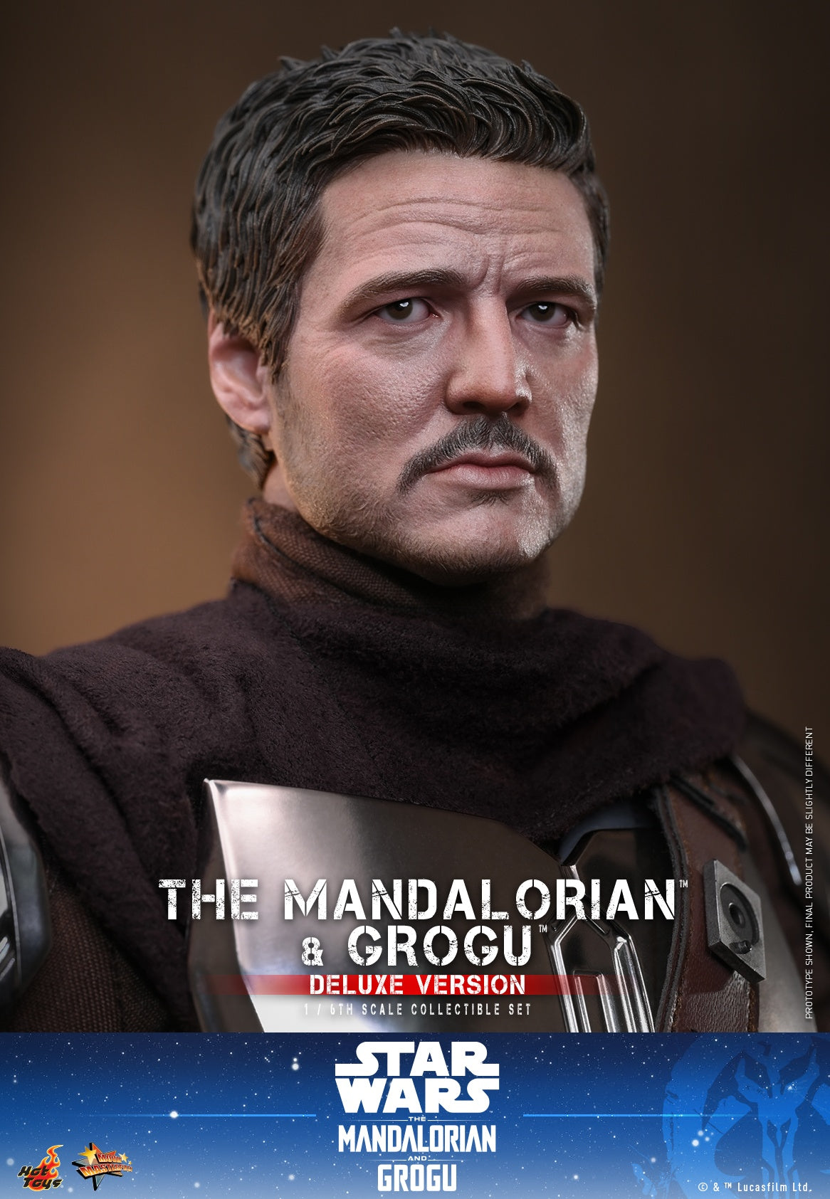 Hot Toys MMS872 1/6 Star Wars The Mandalorian & Grogu Action Figure Deluxe Ver.