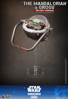 Hot Toys MMS872 1/6 Star Wars The Mandalorian & Grogu Action Figure Deluxe Ver.