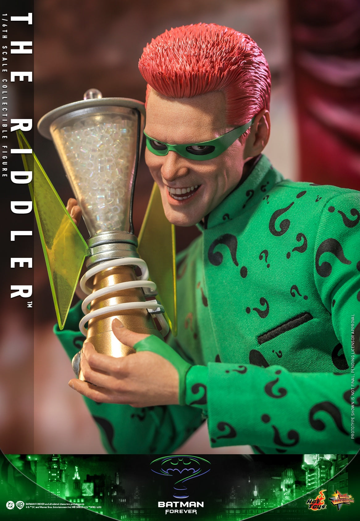 Vorbestellung Hot Toys MMS926 1/6 Batman Forever The Riddler Actionfigur