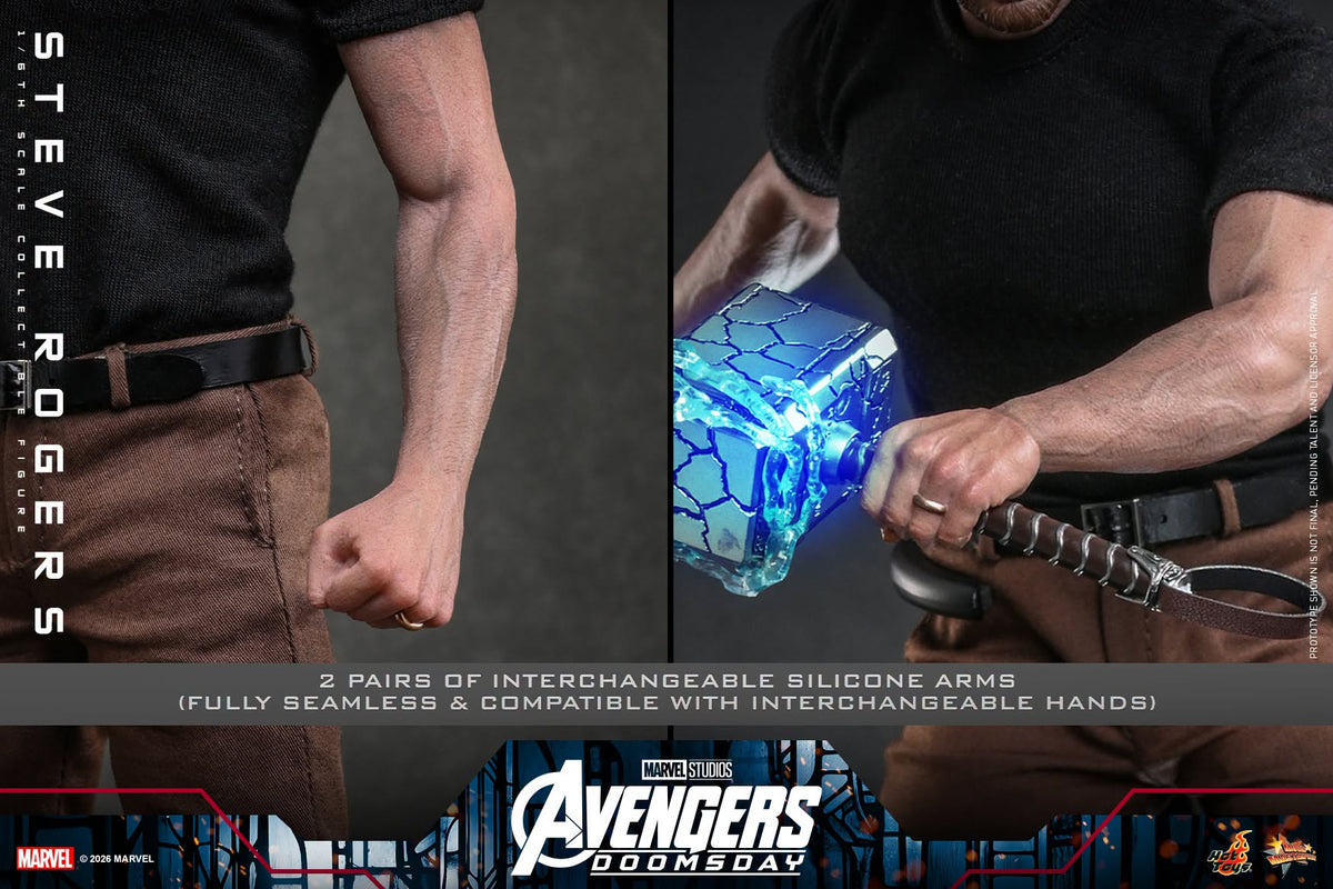 Preventa Hot Toys MMS928 1/6 Avengers: Doomsday Steve Rogers Captain America