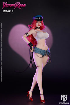 Presale STAR MAN MS-019 1/6 Female Fighter Poison Rose Final Fight Toxic Beauty