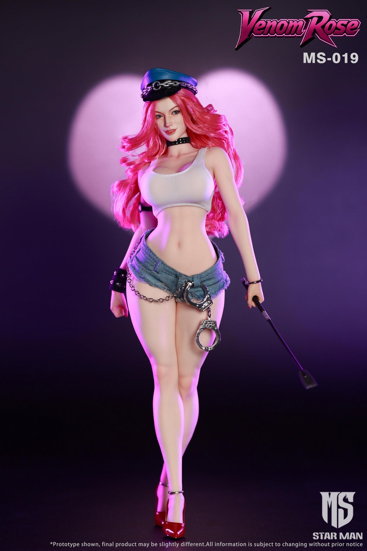 Presale STAR MAN MS-019 1/6 Female Fighter Poison Rose Final Fight Toxic Beauty