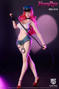 Presale STAR MAN MS-019 1/6 Female Fighter Poison Rose Final Fight Toxic Beauty