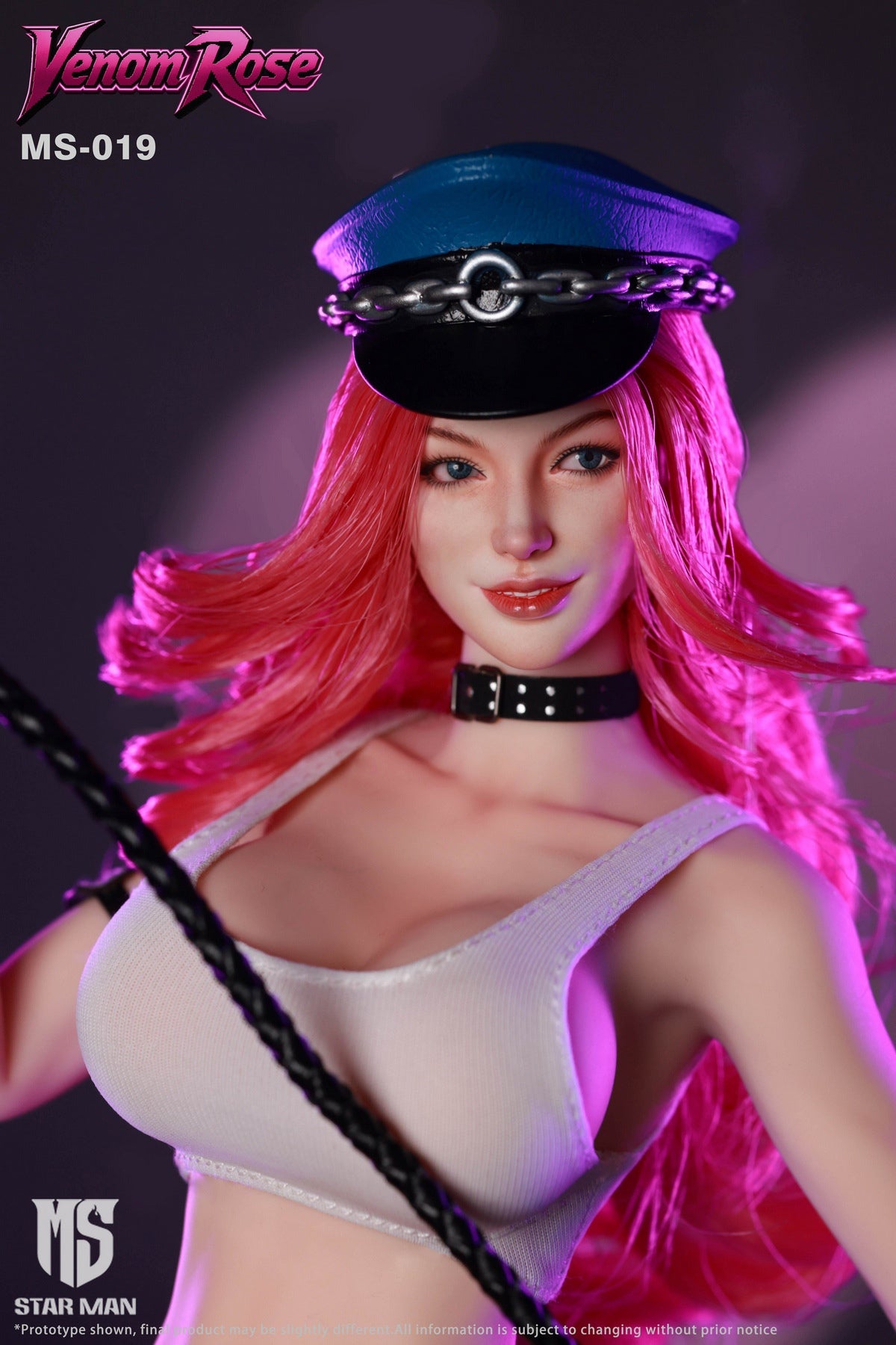 Presale STAR MAN MS-019 1/6 Female Fighter Poison Rose Final Fight Toxic Beauty