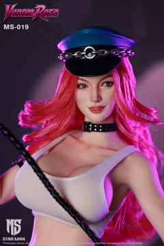 Presale STAR MAN MS-019 1/6 Female Fighter Poison Rose Final Fight Toxic Beauty