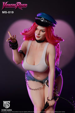 Presale STAR MAN MS-019 1/6 Female Fighter Poison Rose Final Fight Toxic Beauty