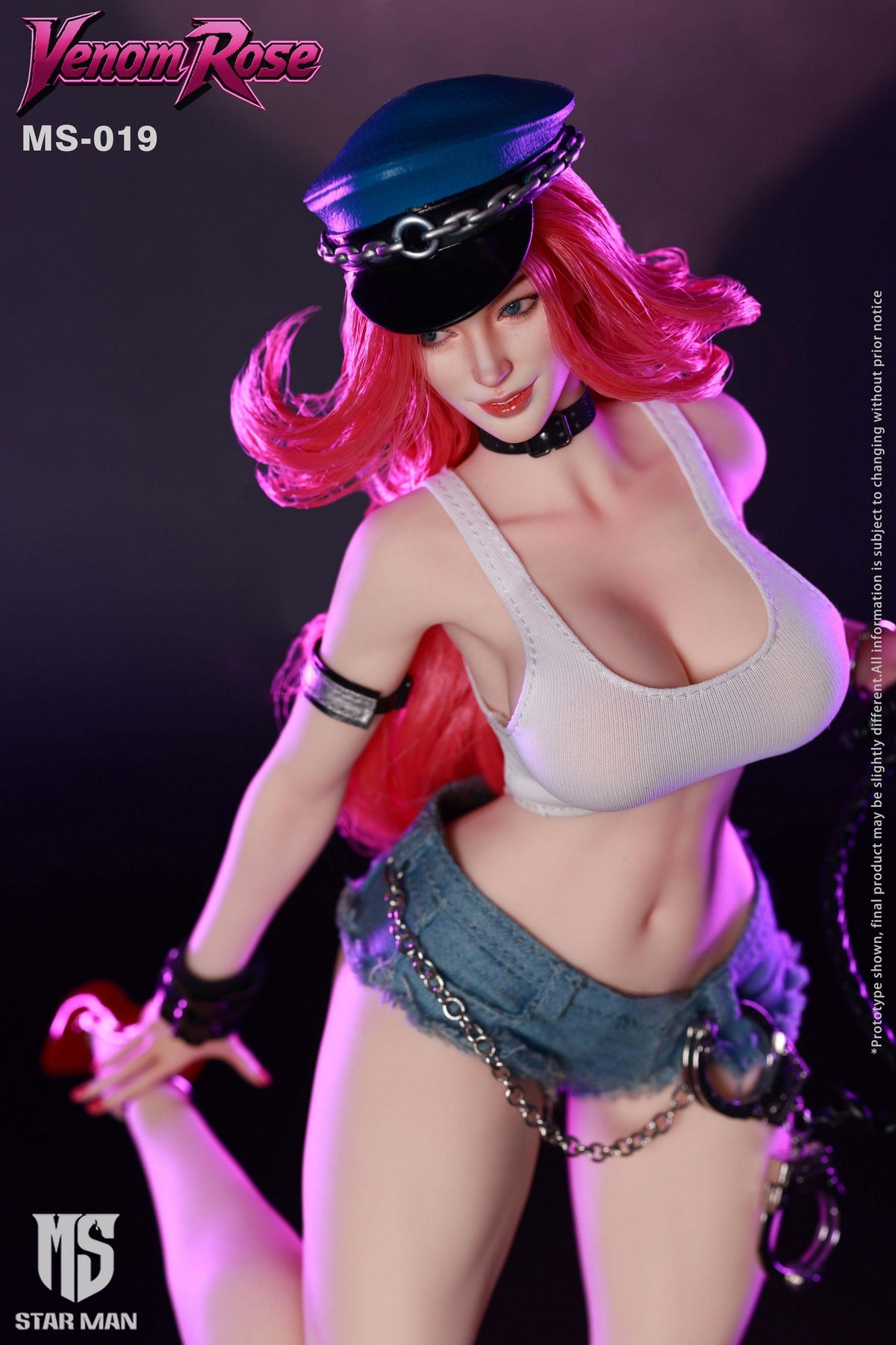 Presale STAR MAN MS-019 1/6 Female Fighter Poison Rose Final Fight Toxic Beauty
