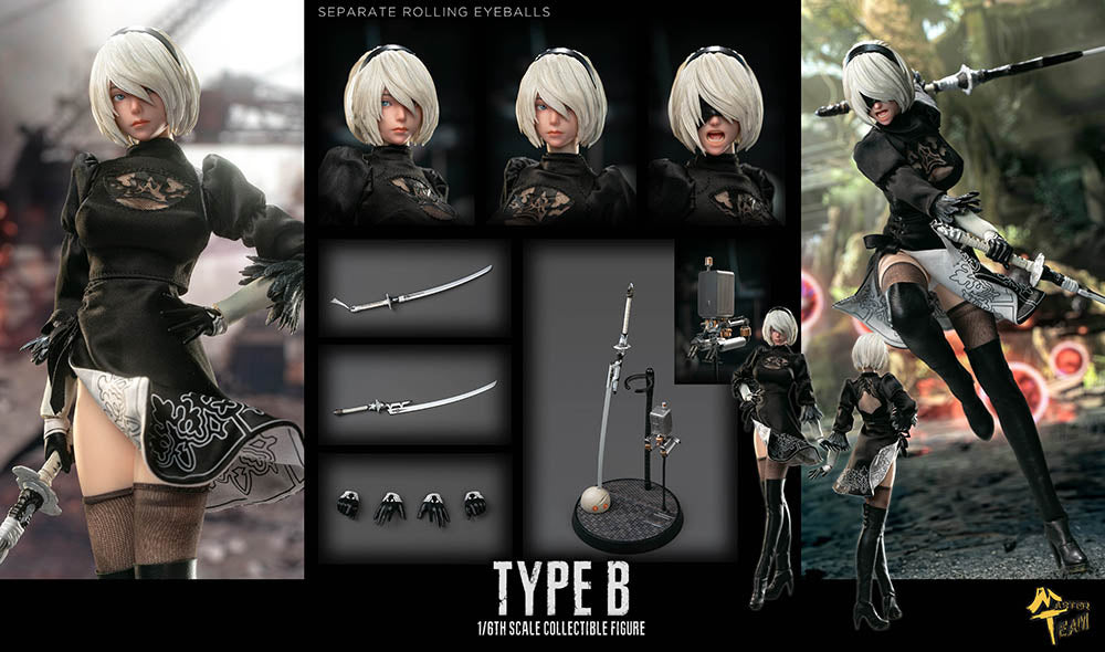 Master Team MTTOYS019 1/6 Robot 2B Action Figure