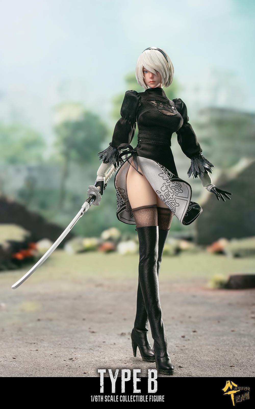 Master Team MTTOYS019 1/6 Robot 2B Action Figure