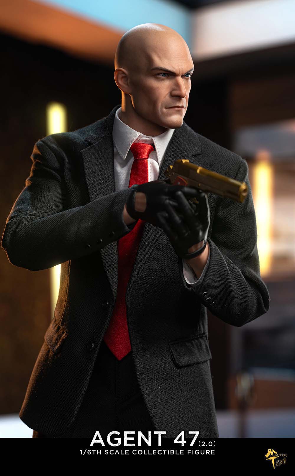 Master Team MTTOYS020 1/6 The Agent Killer 47 2.0 Hitman Action Figure Model