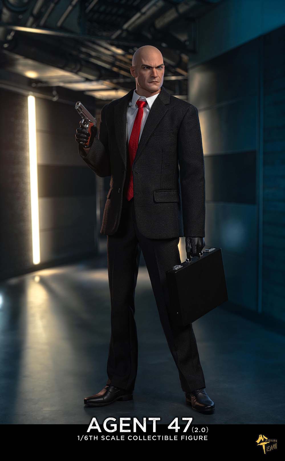 Master Team MTTOYS020 1/6 The Agent Killer 47 2.0 Hitman Action Figure Model