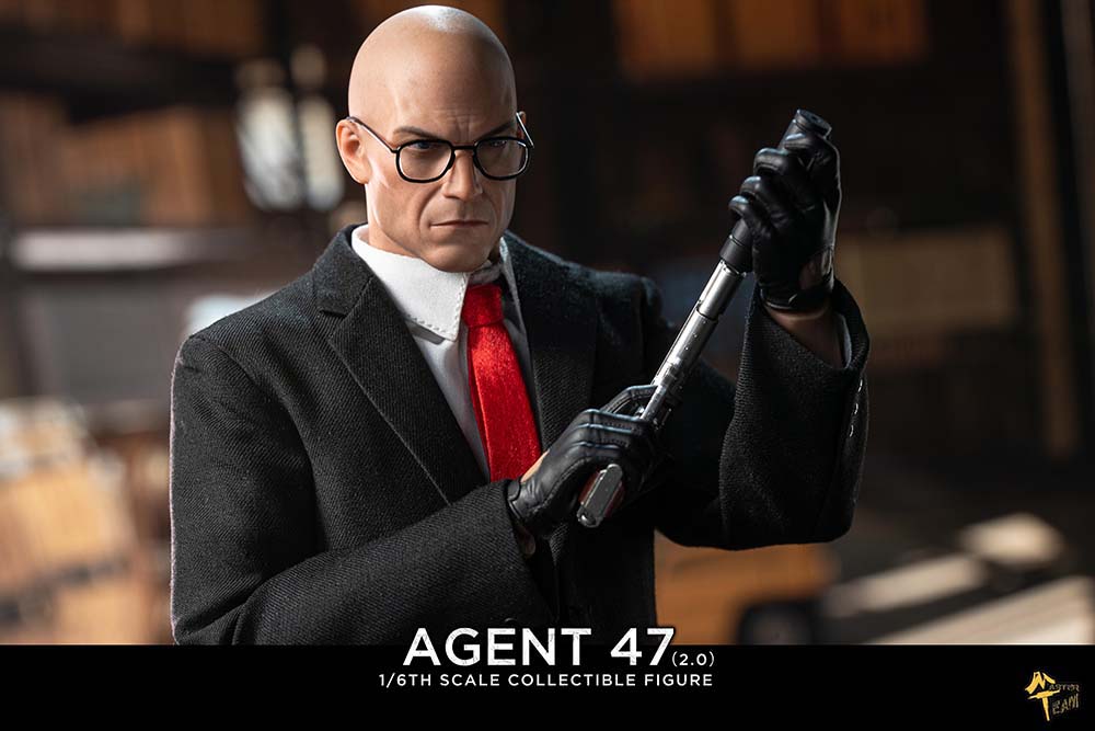 Master Team MTTOYS020 1/6 The Agent Killer 47 2.0 Hitman Action Figure Model