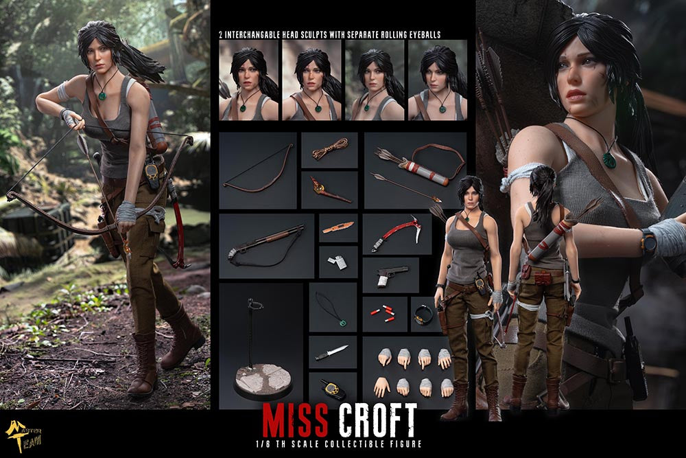 Preventa Master Team MTTOYS022 1/6 Miss Croft figura de acción femenina de colección
