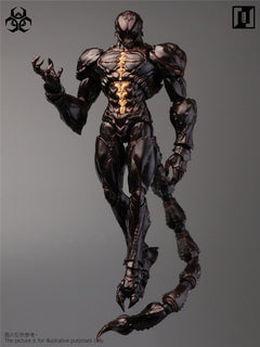 Presale Mirrfig MF004-A 1/12 EVOWarfare Plague Action Figure Red Ver.