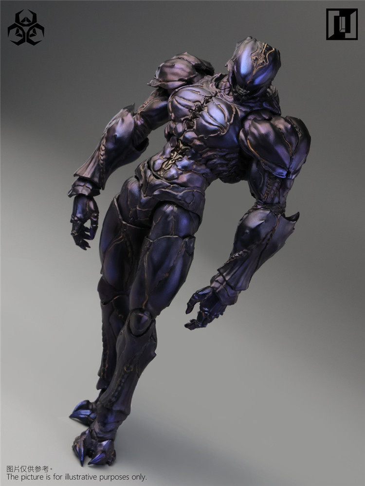 Presale Mirrfig MF004-B 1/12 EVOWarfare Plague Action Figure Purple Ver.