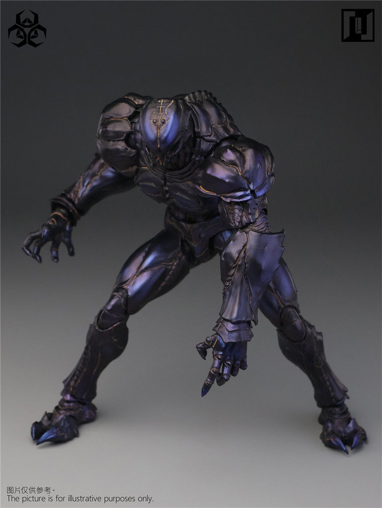 Presale Mirrfig MF004-B 1/12 EVOWarfare Plague Action Figure Purple Ver.