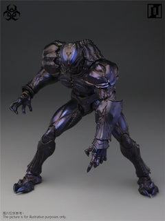 Presale Mirrfig MF004-B 1/12 EVOWarfare Plague Action Figure Purple Ver.
