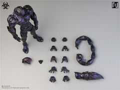Presale Mirrfig MF004-B 1/12 EVOWarfare Plague Action Figure Purple Ver.