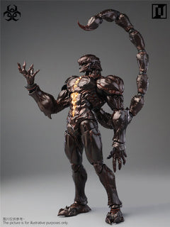 Presale Mirrfig MF004-A 1/12 EVOWarfare Plague Action Figure Red Ver.