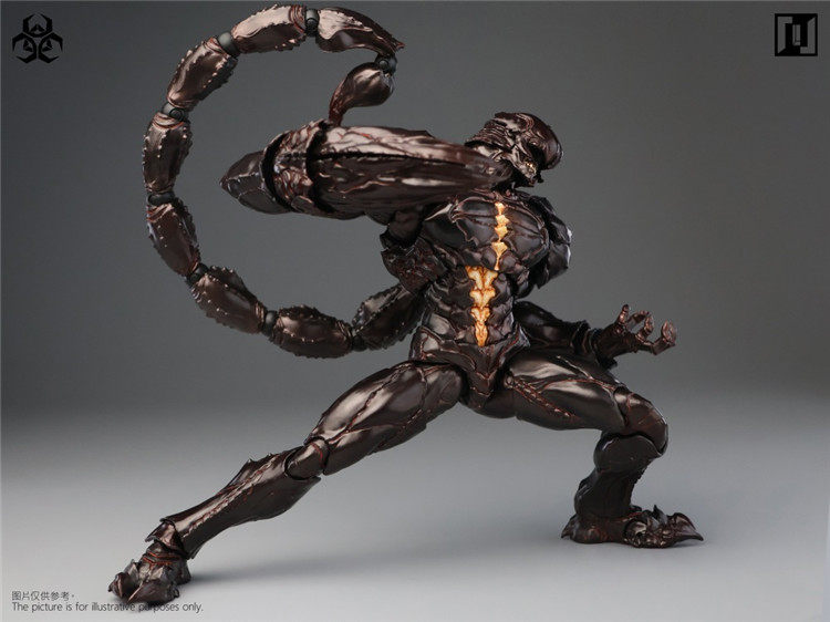 Presale Mirrfig MF004-A 1/12 EVOWarfare Plague Action Figure Red Ver.