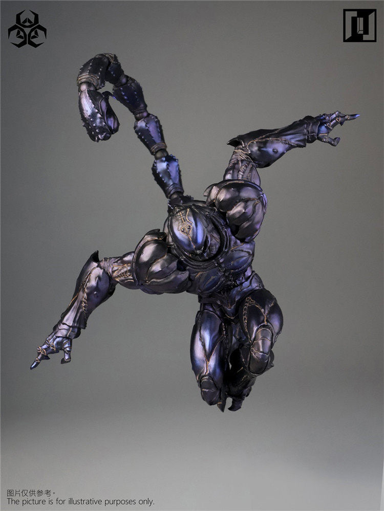 Presale Mirrfig MF004-B 1/12 EVOWarfare Plague Action Figure Purple Ver.