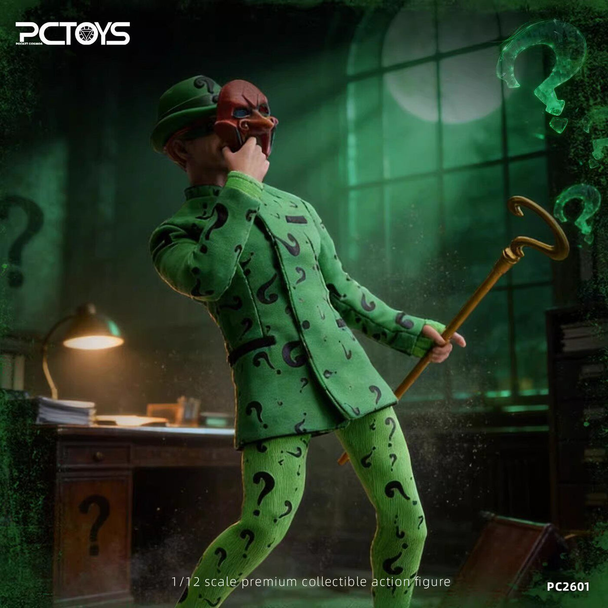 【予約】PCTOYS PC2601 1/12 フォーエヴァー・リドラー ジム・キャリー 男性アクションフィギュア 模型玩具