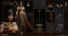 TBLeague PL2025-234A 1/6 Egyptian Goddess Tefnut-Golden Female Action Figure Toy