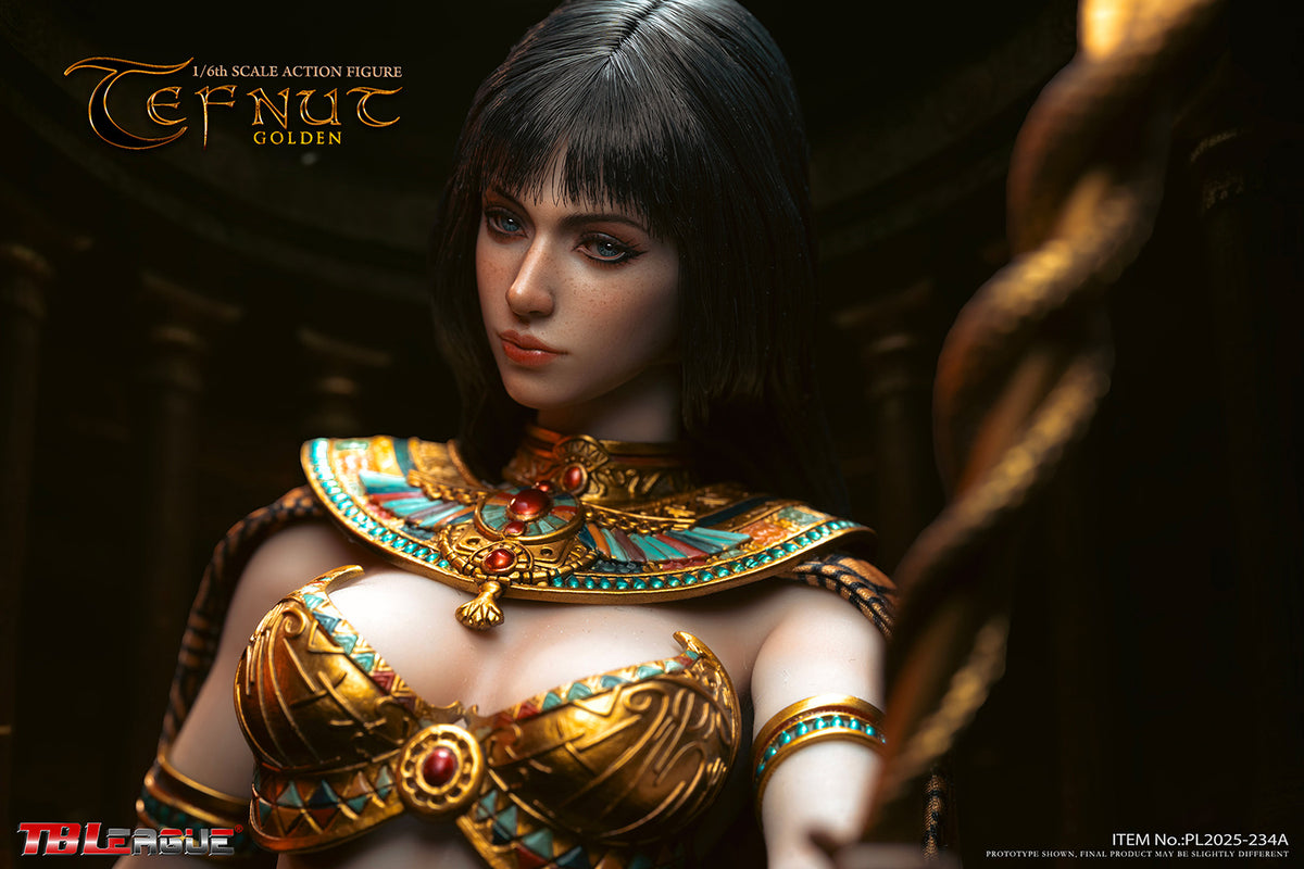 TBLeague PL2025-234A 1/6 Egyptian Goddess Tefnut-Golden Female Action Figure Toy