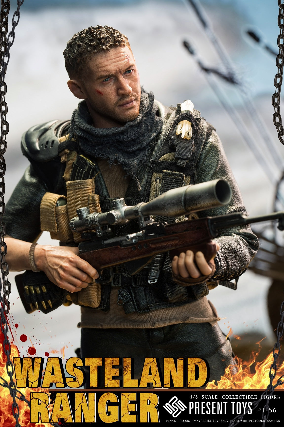 PRESENT TOYS PT-sp56 1/6 The Mad Man Max Tom figura de acción de colección
