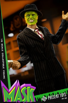 PRESENT TOYS PT-sp92 1/6 Mask Man Jim 12" Action Figure Suit Ver.