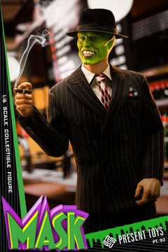 PRESENT TOYS PT-sp92 1/6 Mask Man Jim 12" Action Figure Suit Ver.
