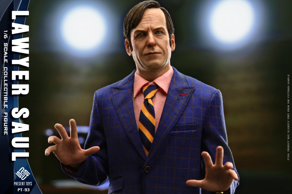 Presale PRESENT TOYS PT-sp93 1/6 Saul Lawyer Goodman Male Action Figure Model