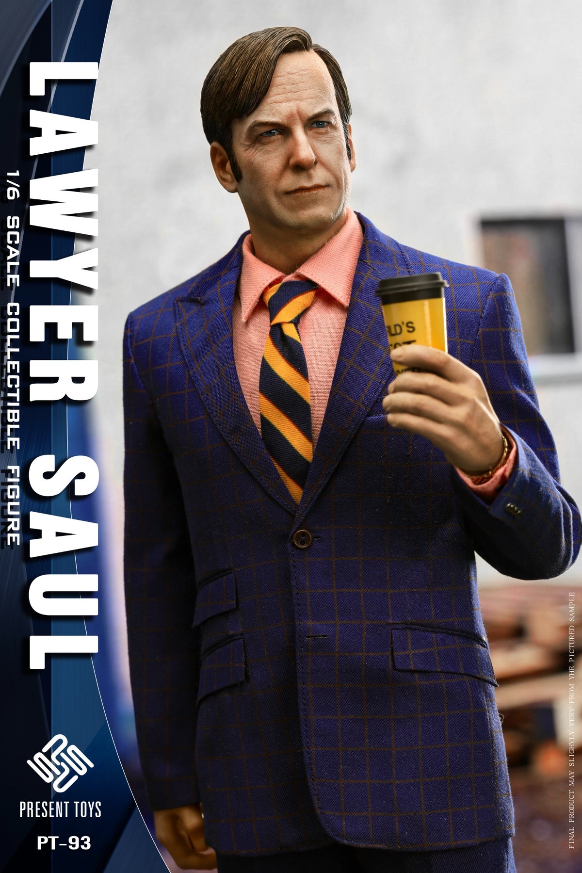 Presale PRESENT TOYS PT-sp93 1/6 Saul Lawyer Goodman Male Action Figure Model