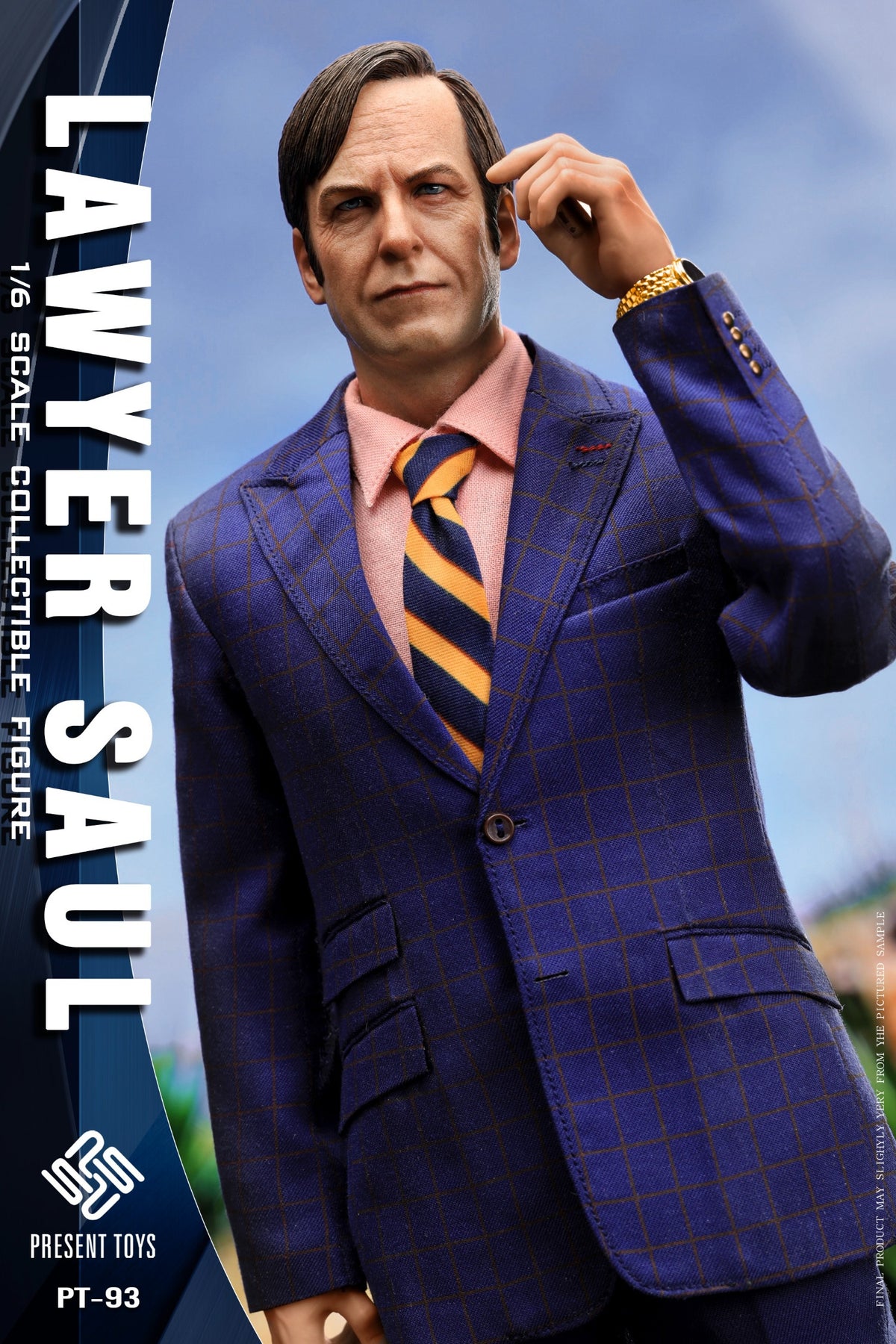 Presale PRESENT TOYS PT-sp93 1/6 Saul Lawyer Goodman Male Action Figure Model