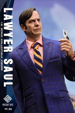 Presale PRESENT TOYS PT-sp93 1/6 Saul Lawyer Goodman Male Action Figure Model
