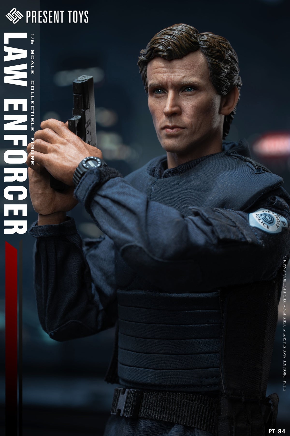 Presale PRESENT TOYS PT-sp94 1/6 Law Enforcer Police Officer Murphy Figure Toy