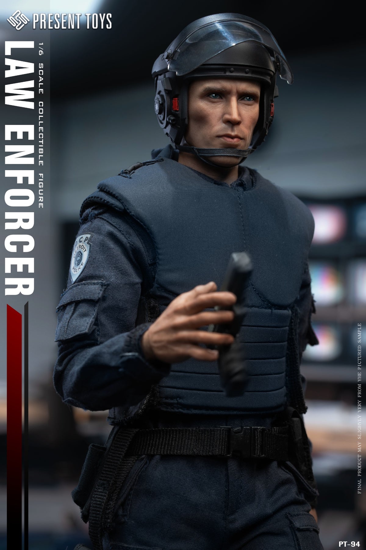 Presale PRESENT TOYS PT-sp94 1/6 Law Enforcer Police Officer Murphy Figure Toy