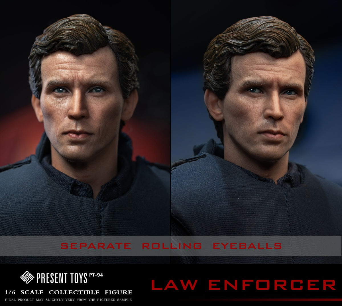 Presale PRESENT TOYS PT-sp94 1/6 Law Enforcer Police Officer Murphy Figure Toy