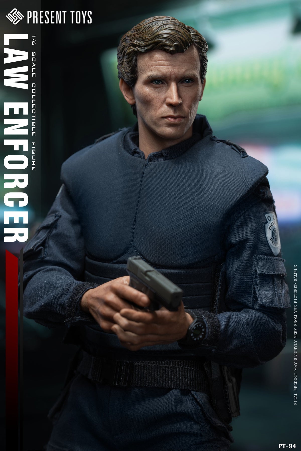Presale PRESENT TOYS PT-sp94 1/6 Law Enforcer Police Officer Murphy Figure Toy
