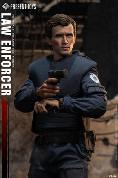 Presale PRESENT TOYS PT-sp94 1/6 Law Enforcer Police Officer Murphy Figure Toy