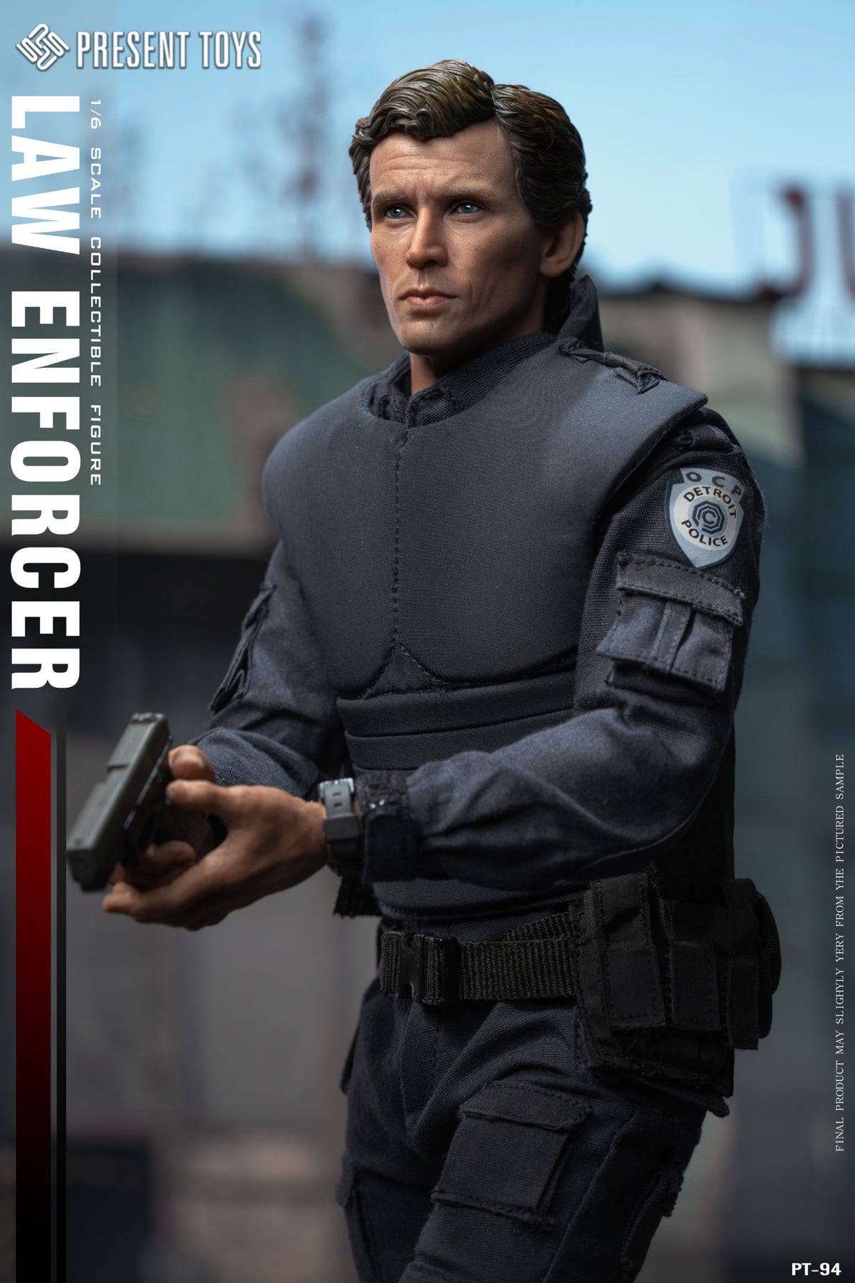 Presale PRESENT TOYS PT-sp94 1/6 Law Enforcer Police Officer Murphy Figure Toy