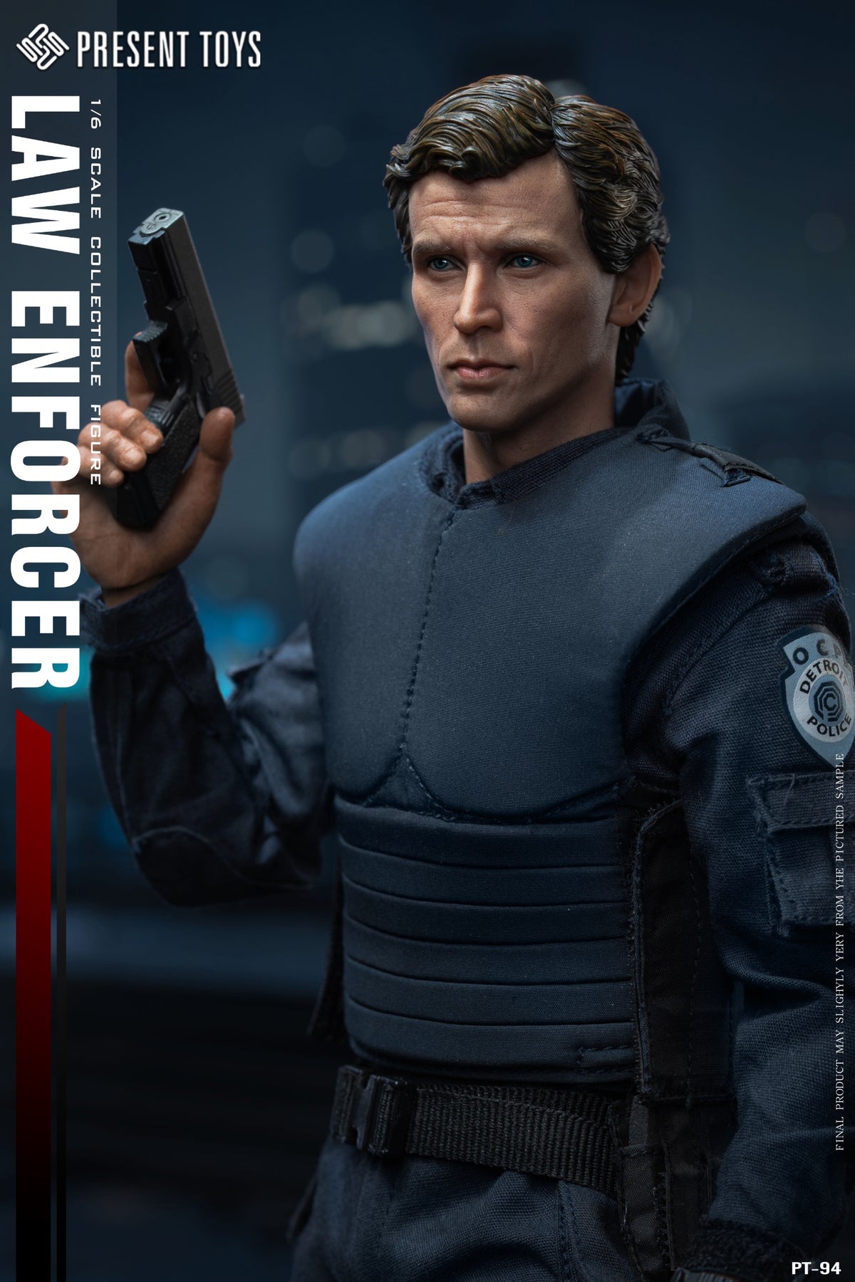 Presale PRESENT TOYS PT-sp94 1/6 Law Enforcer Police Officer Murphy Figure Toy