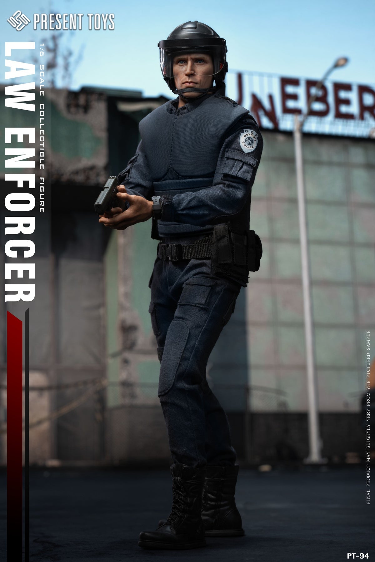 Presale PRESENT TOYS PT-sp94 1/6 Law Enforcer Police Officer Murphy Figure Toy