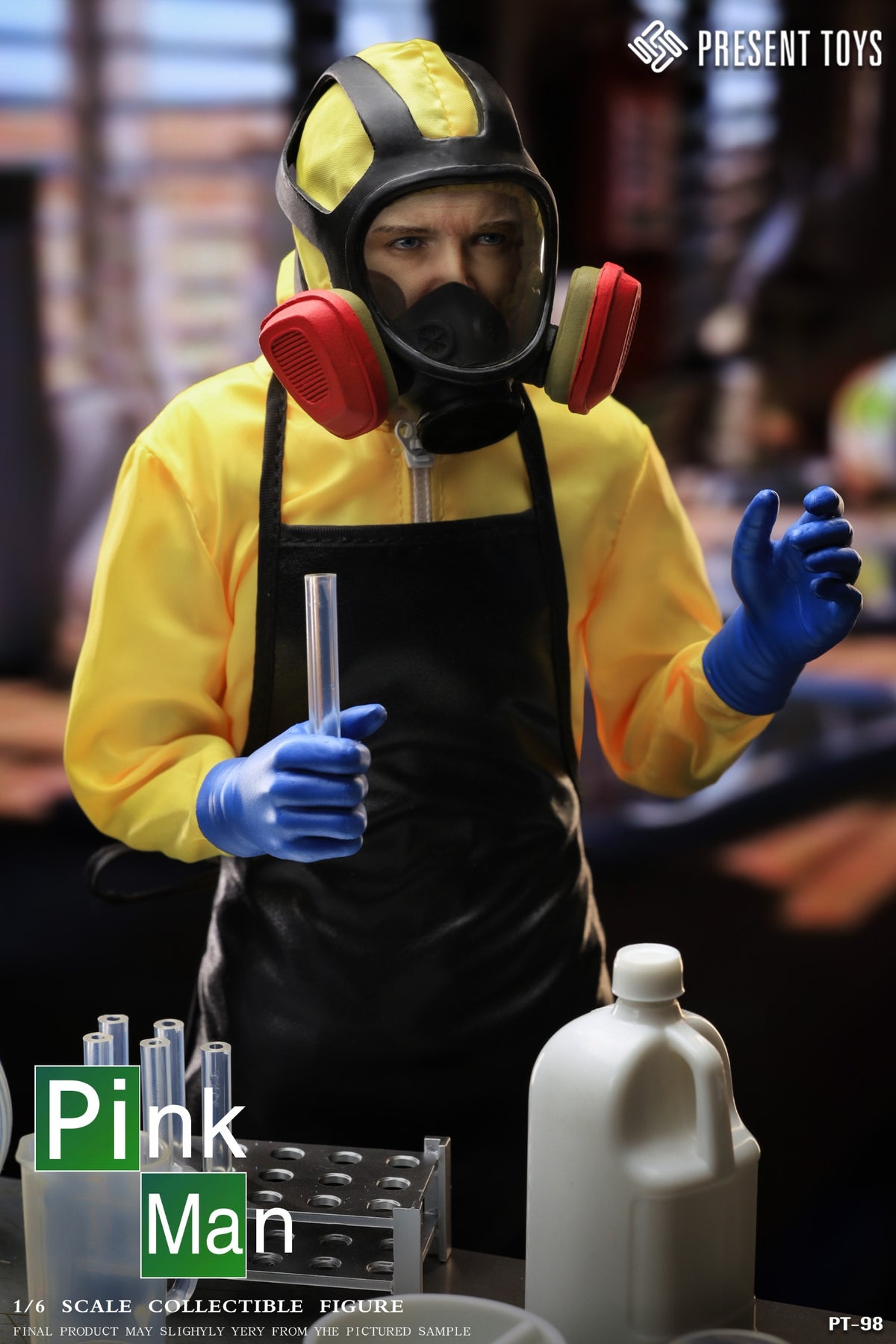 PRESENT TOYS PT-sp98 1/6 Breaking Toxic Pink Man The Bad Action Figure Model